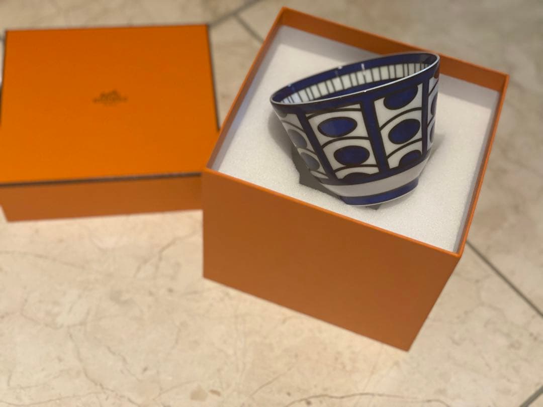 国内定価 41800円 ⭐︎新品⭐︎ エルメス　ブルーダイユール　ボウル　no2