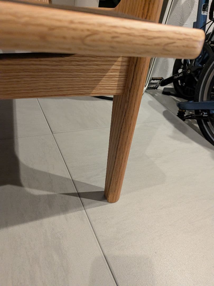 マルニ60 キノママ　オークフレーム　2シーター　ソファ　木製　サガブルー