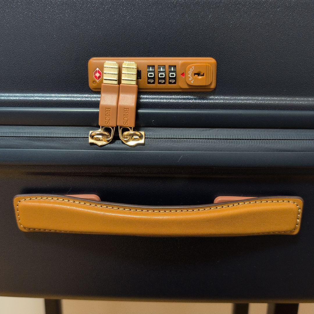 最終値下 BRICS イタリア ブリックス スーツケース ネイビー M