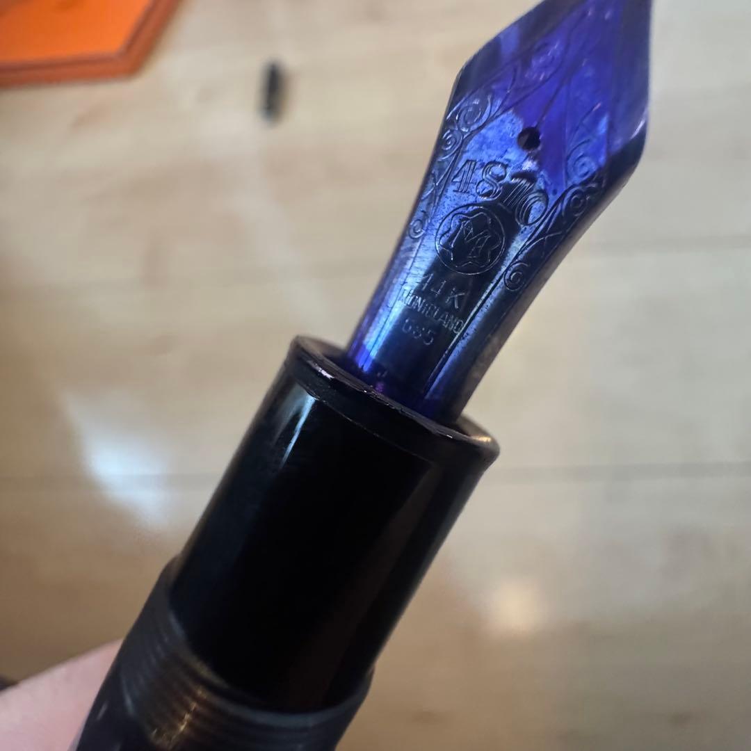 モンブラン万年筆 マイスター4810 14K no.149 585 黒