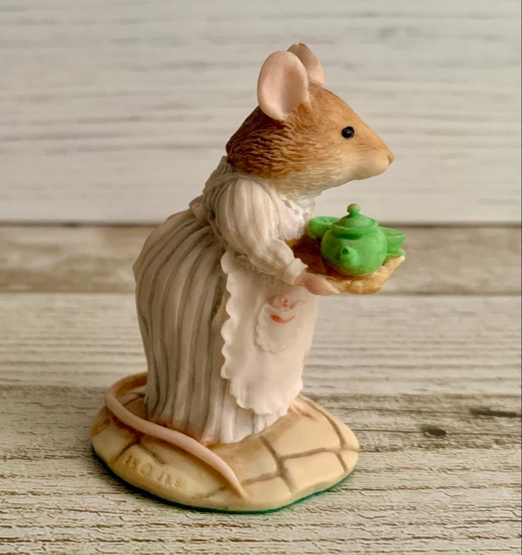 アップルおじさんとアップルおばさん フィギュリン ブランブリーヘッジ 置物