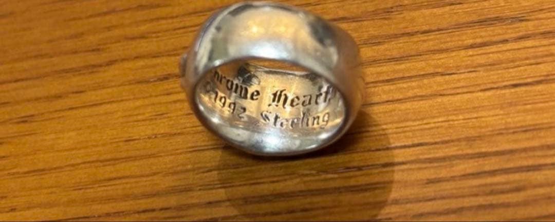 Chrome Hearts フローラルクロスリング　15号