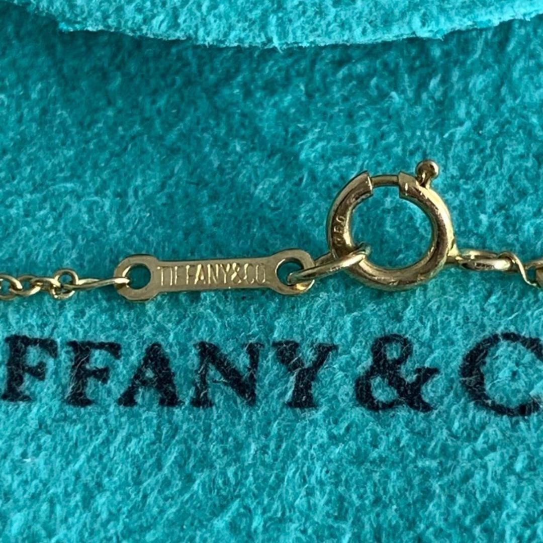 ティファニー 希少 3P ダイヤ YG バイザヤード ブレスレット XG11e