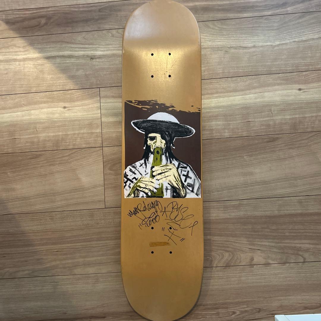 supernaut サイン入りスケートボードデッキ