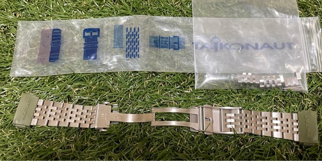 タイコノート20mmメタルバンド　アステロイド Vクラスプ for TUDOR