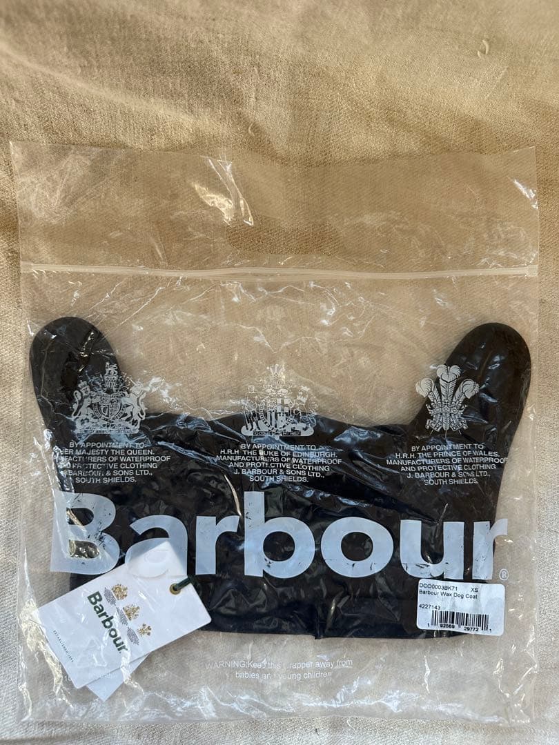 犬服・アクセサリー Barbour Wax Dog Coat