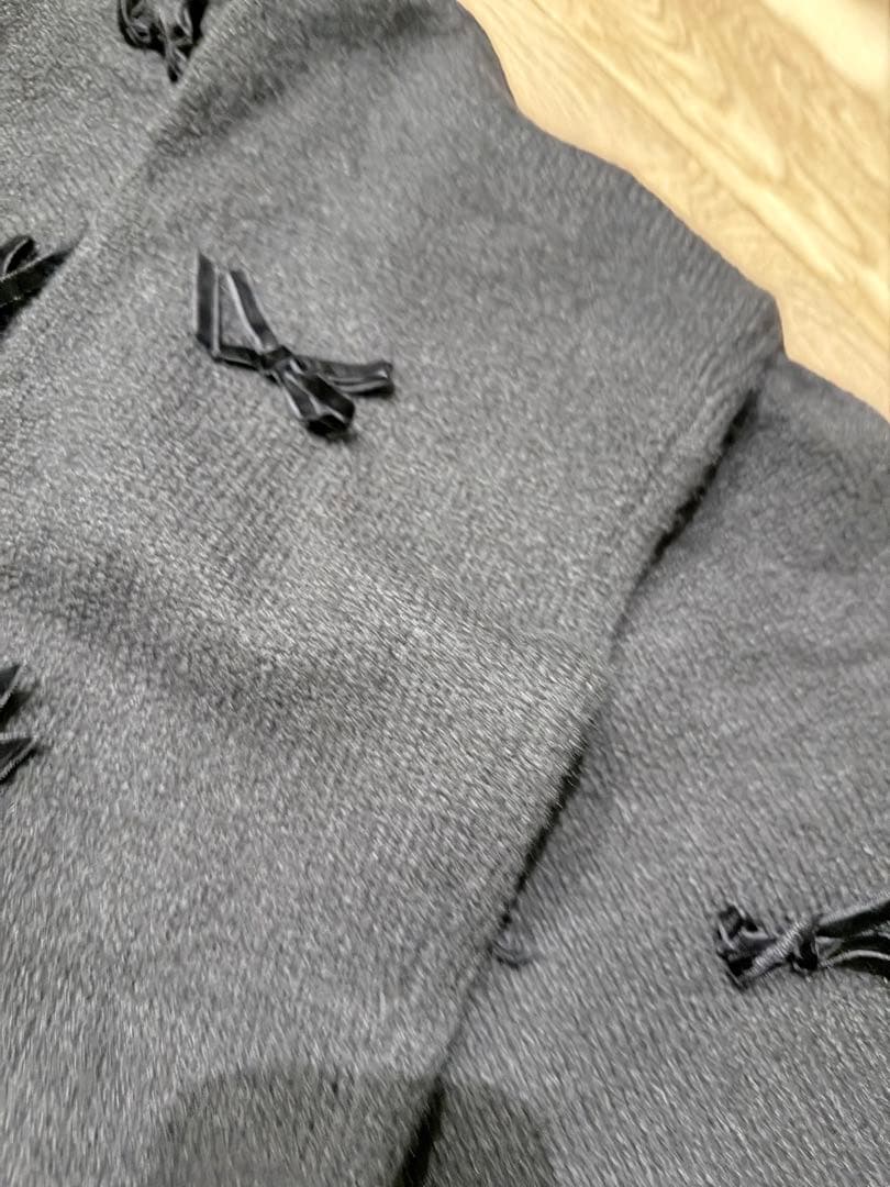 グレースコンチネンタル　リボンニットトップ