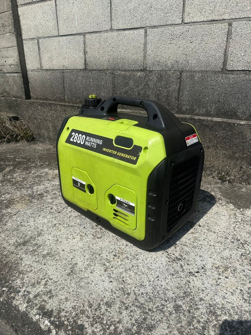 EENOUR インバーター発電機 DK2800is 稼働時間50時間