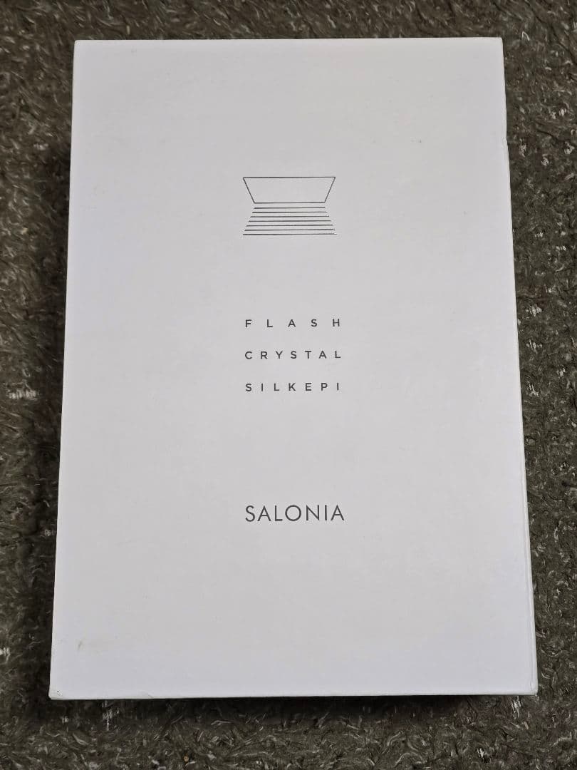 【脱毛器】サロニア　フラッシュクリスタル　シルクエピ