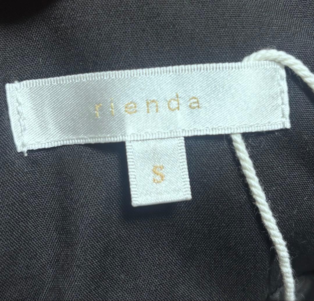 rienda チェックフリルスリットスコートショートパンツ ロングスカート