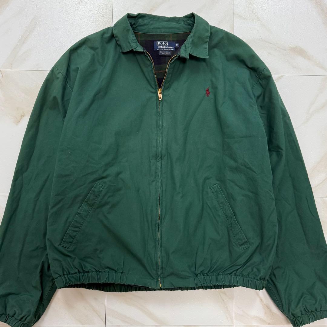 ポロ ラルフローレン USA製 スウィングトップ 裏地付き M