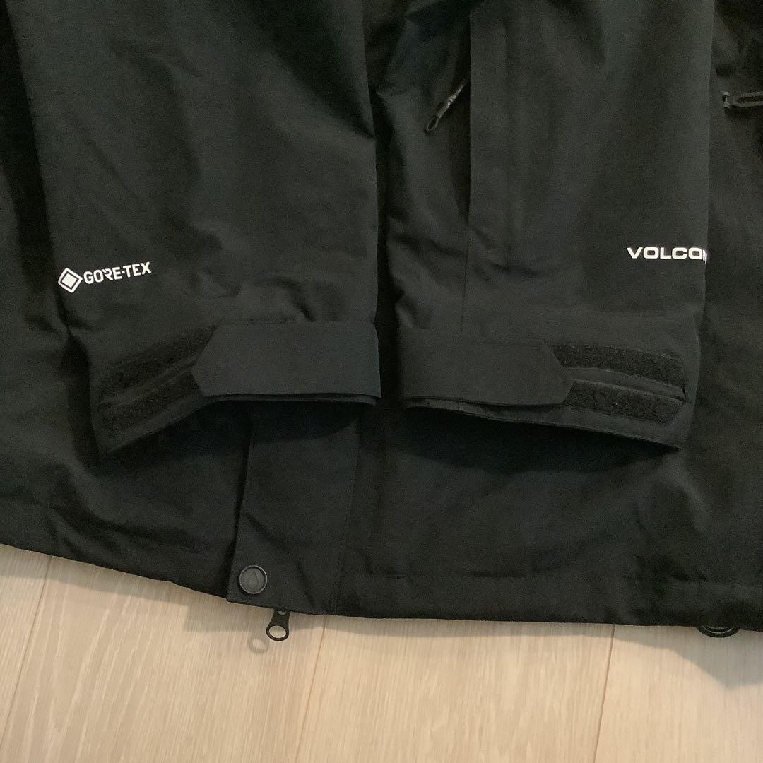 046 22-23 VOLCOM L-GORE-TEX 黒ジャケットMサイズ