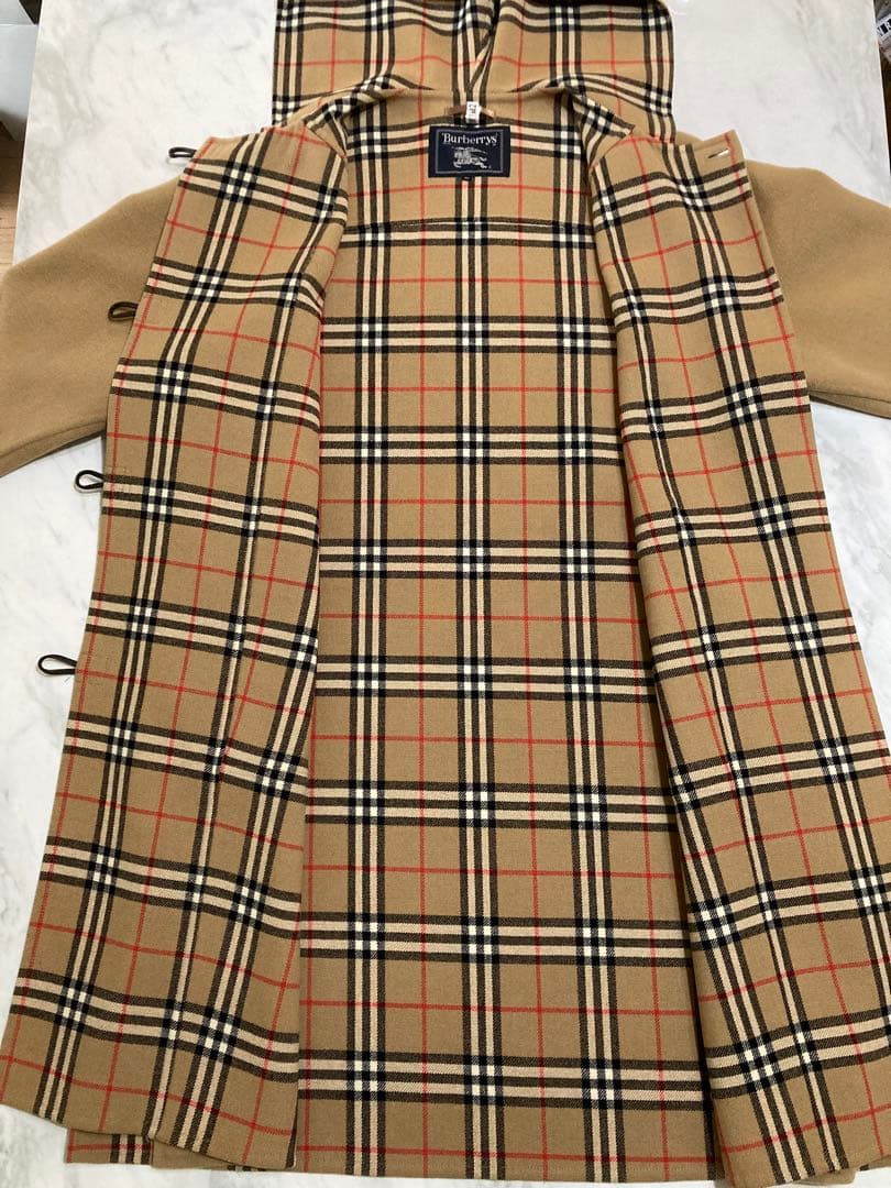 Burberrys ブラウン　ダッフルコート フード付き　サイズ40