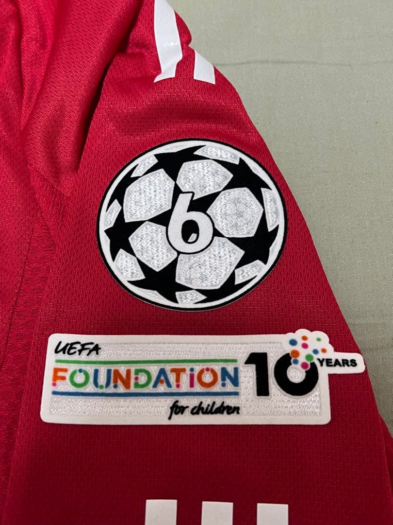 リヴァプール　エキティケ　選手着用モデル長袖ユニフォーム