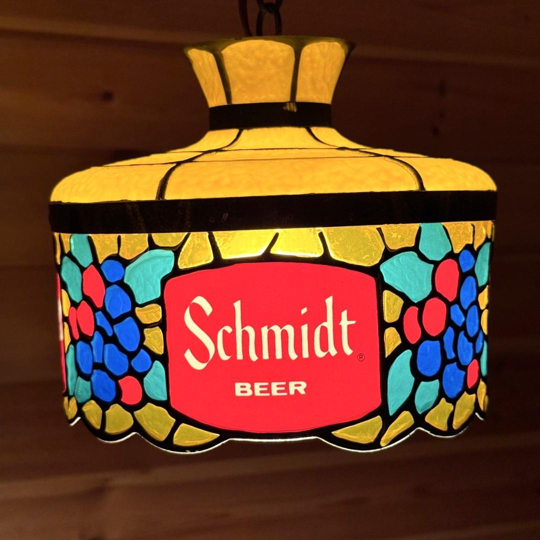 Schmidt BEER ライトサイン ビンテージ PUB バー ランプ ライト