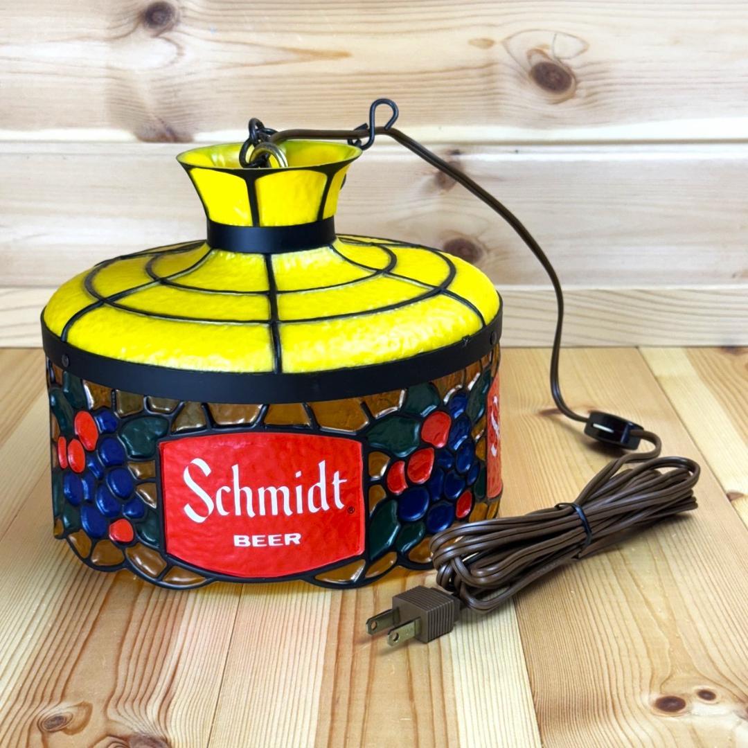 Schmidt BEER ライトサイン ビンテージ PUB バー ランプ ライト