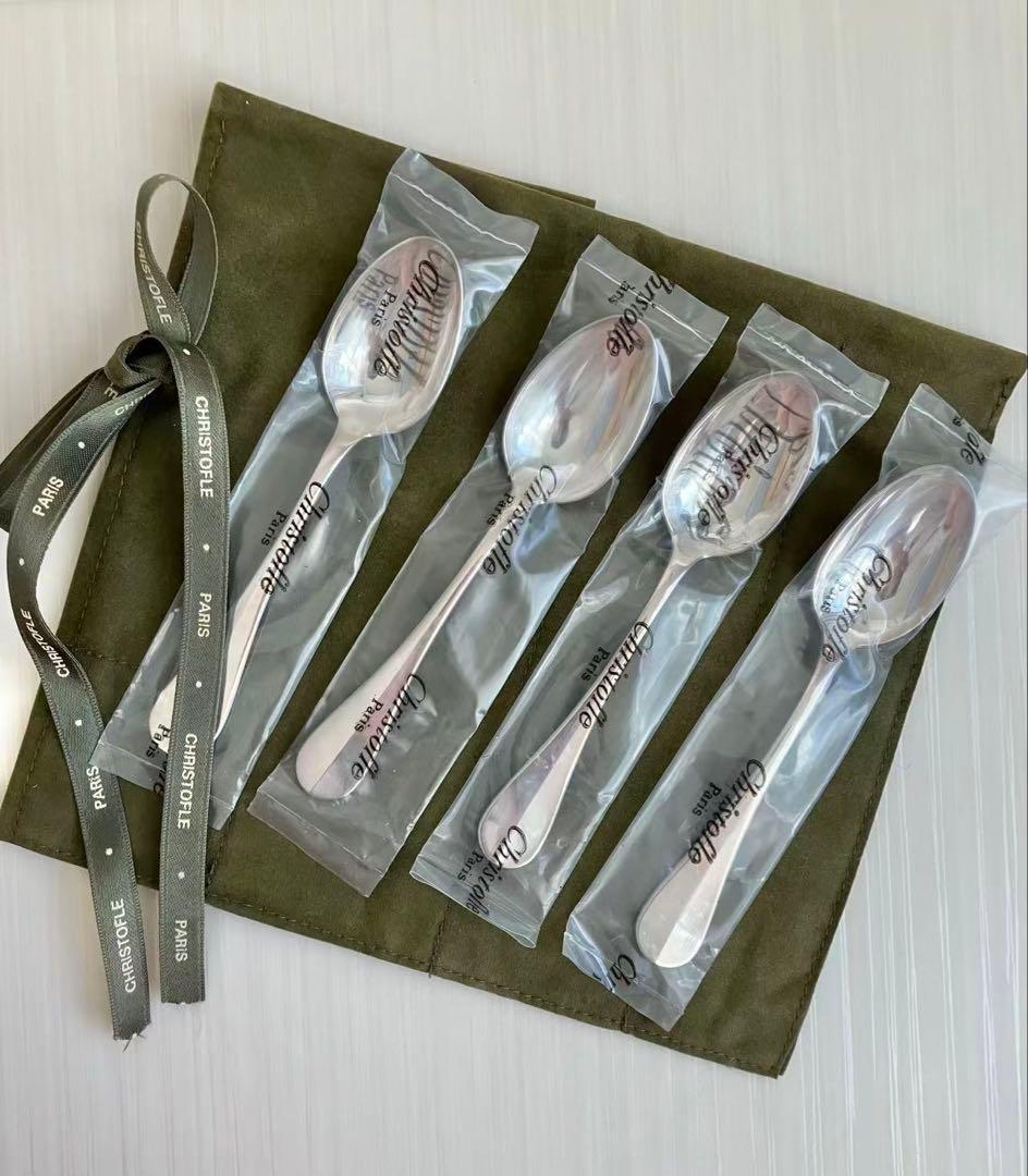 Christofle スプーン 4本セット　未開封