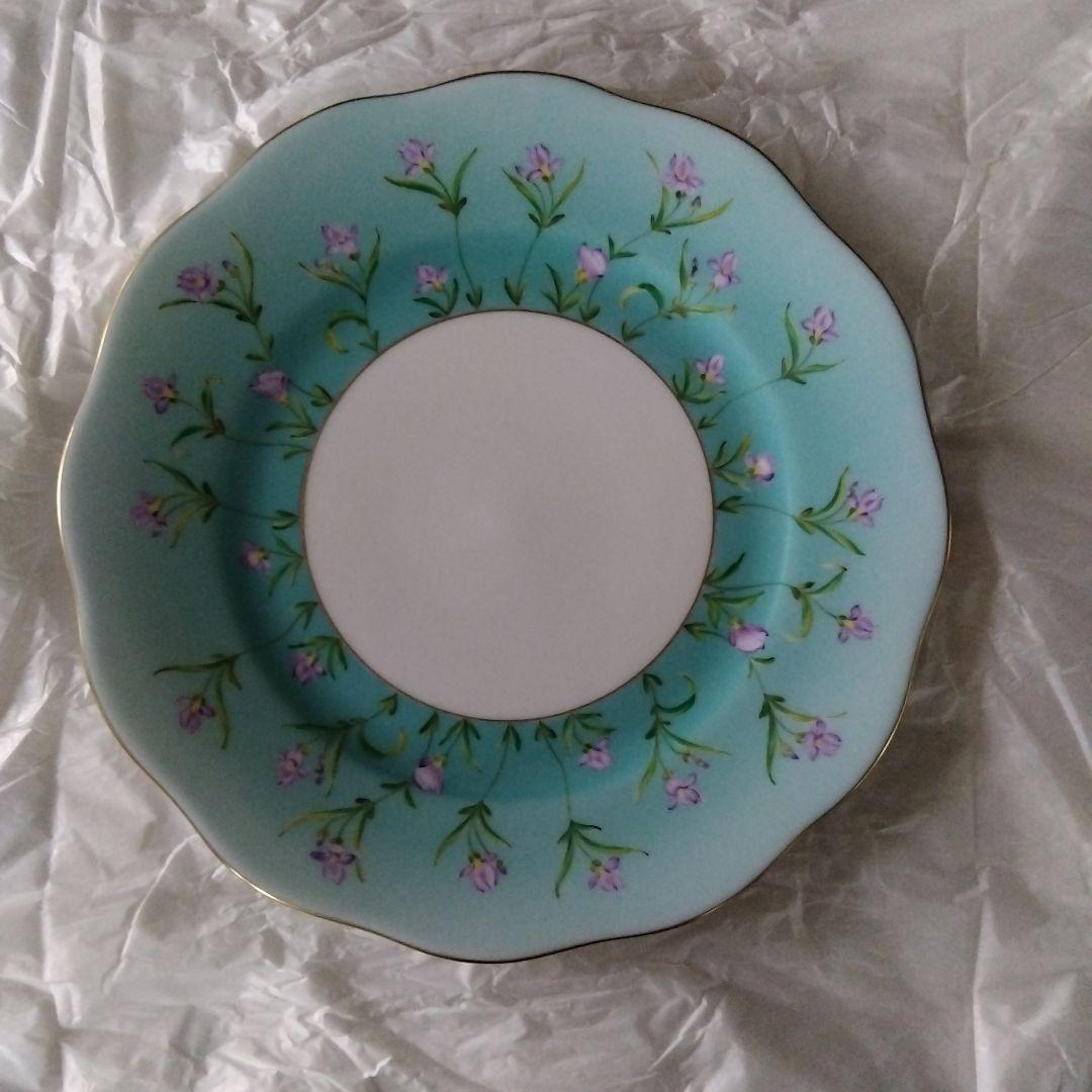 ヘレンド アイリスターコイズ 21cmプレート未使用品