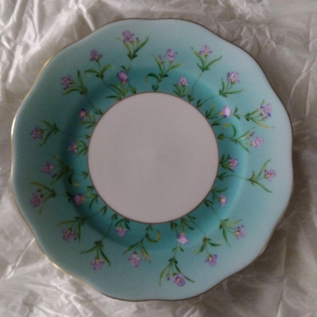 ヘレンド アイリスターコイズ 21cmプレート未使用品