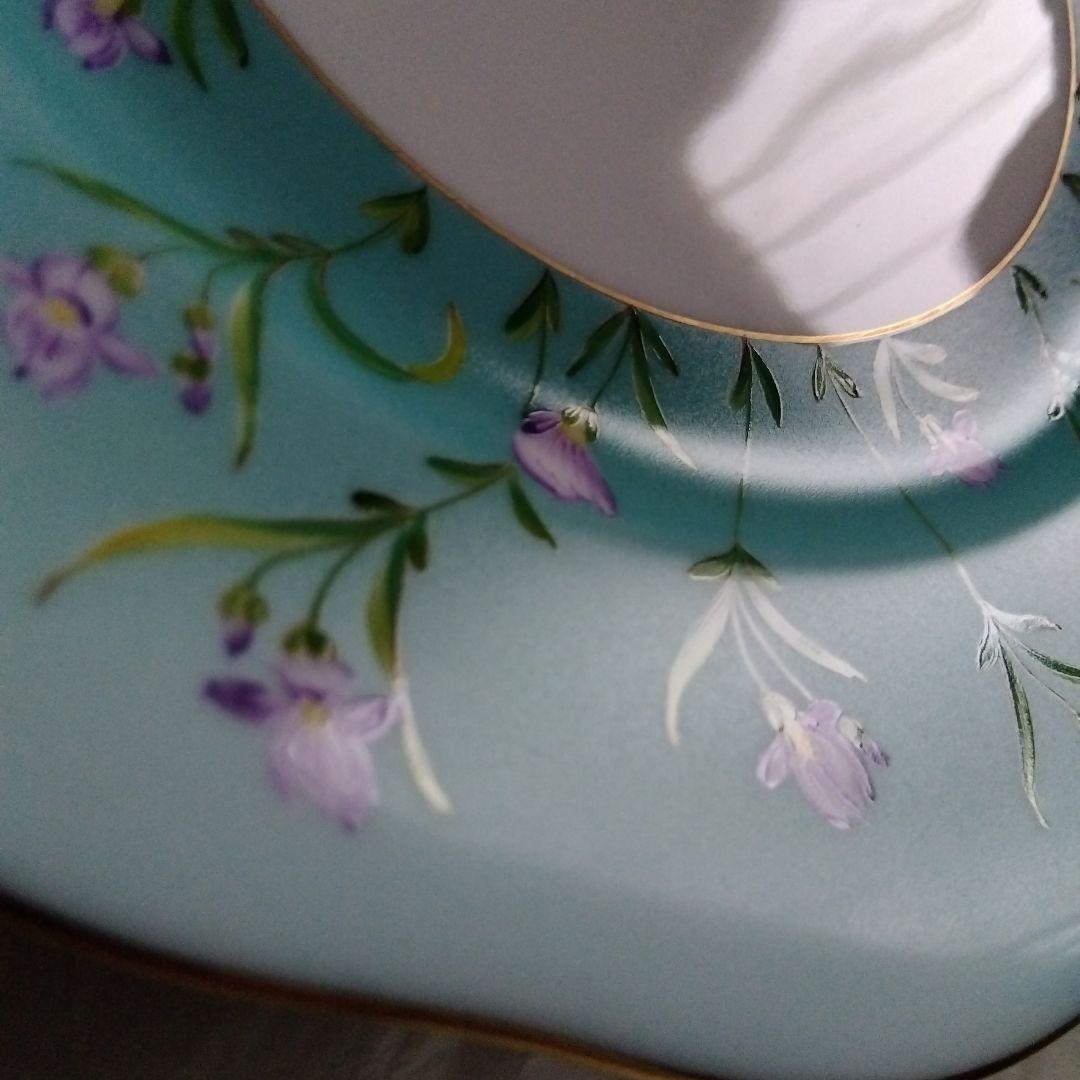 ヘレンド アイリスターコイズ 21cmプレート未使用品