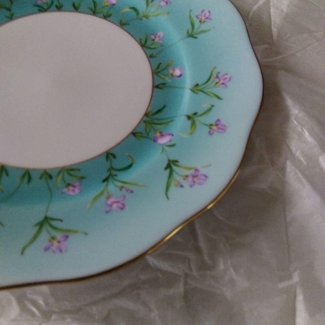 ヘレンド アイリスターコイズ 21cmプレート未使用品