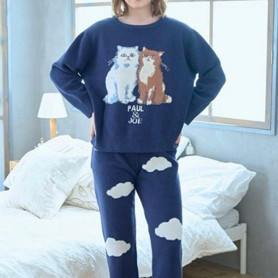 PAUL & JOE 猫柄ルームウェアセット