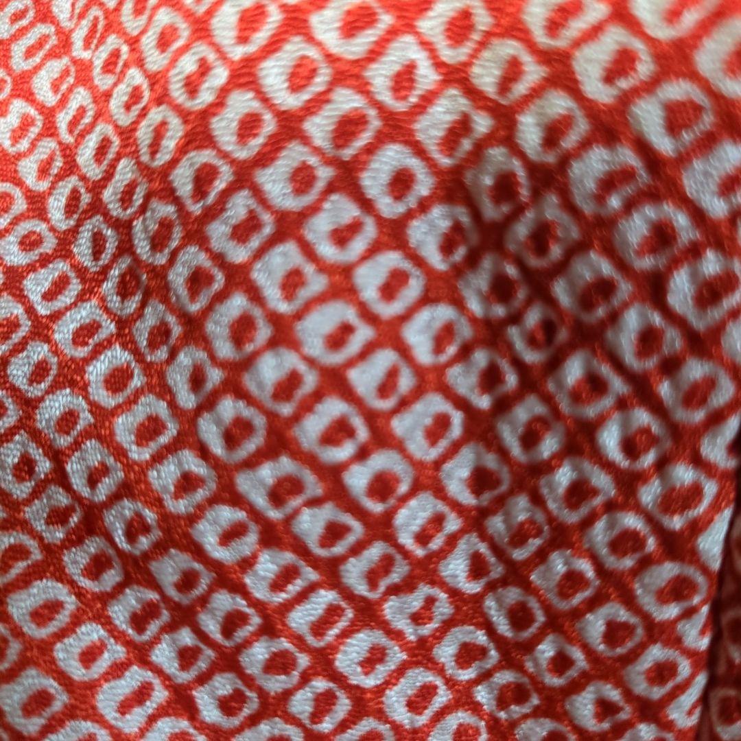 七五三 着物セット 赤 鹿の子　３歳　　　　値下げ