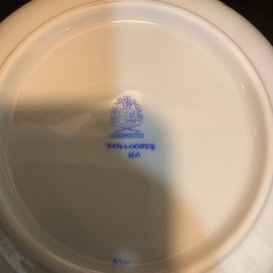 ハンガリー製 チューリップ柄 皿　ヘレンド　５枚セット