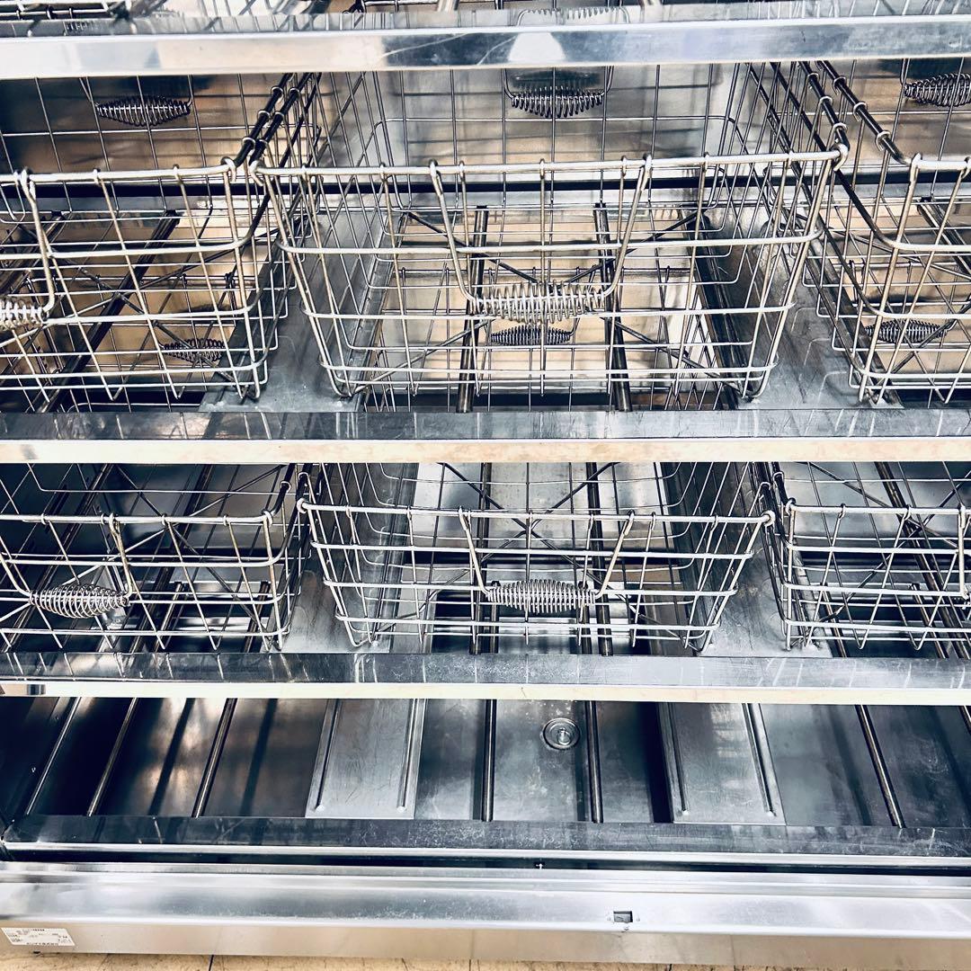 4751【美品】HOSHIZAKI◆消毒保管庫◆3相200V◆専用カゴ12個