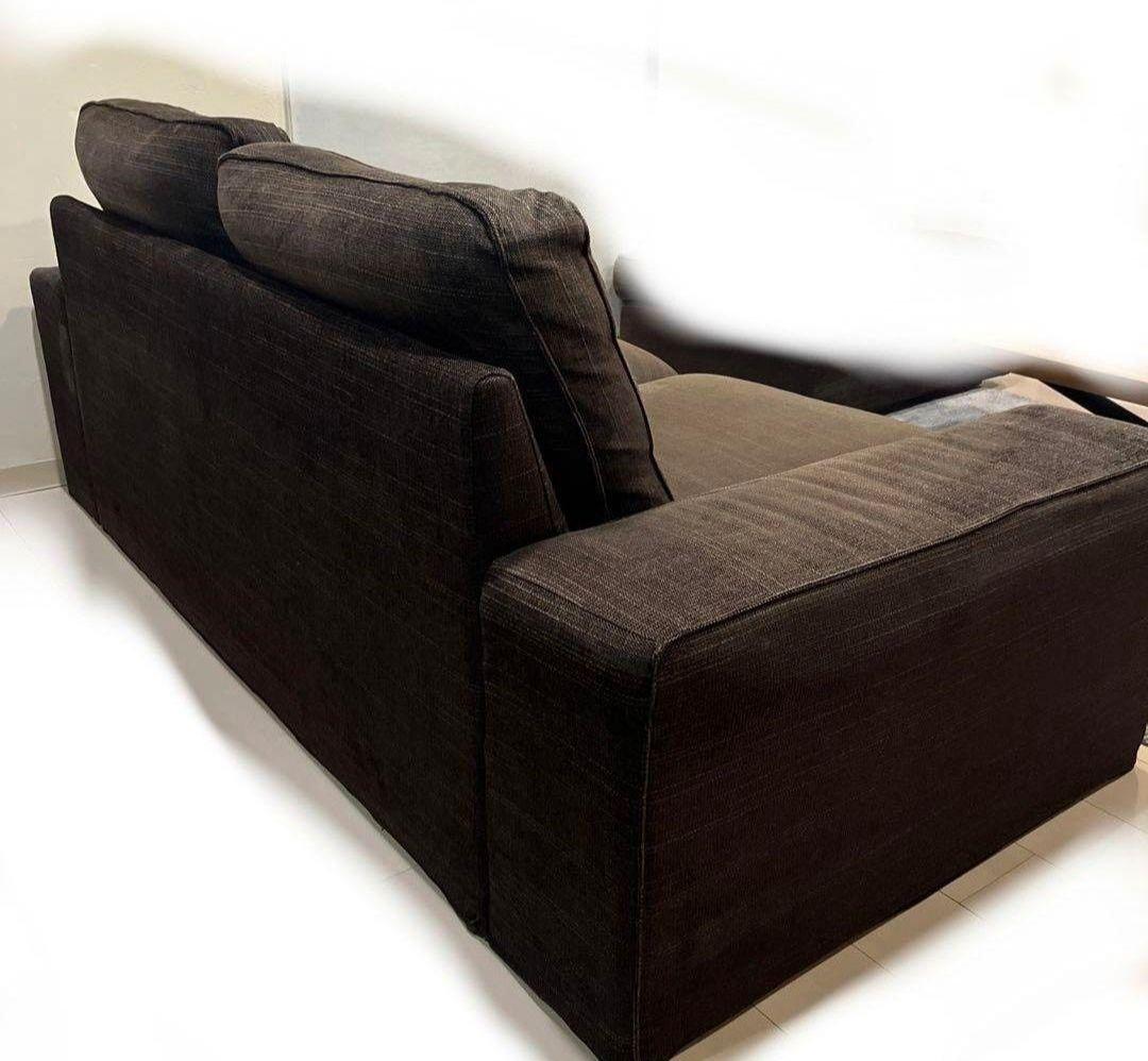 IKEA　イケア　ソファー　ブラウン　　　2人〜3人掛け