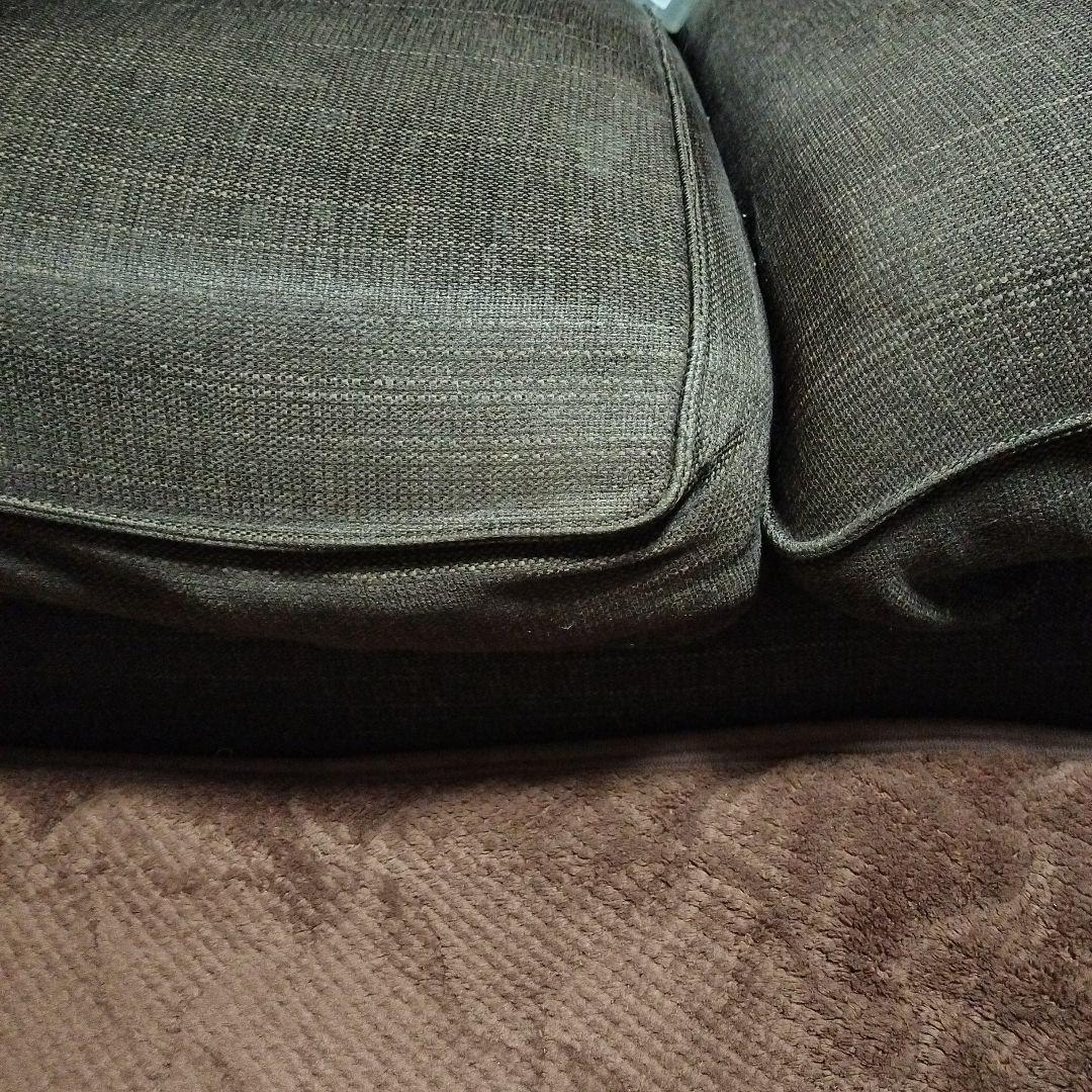 IKEA　イケア　ソファー　ブラウン　　　2人〜3人掛け