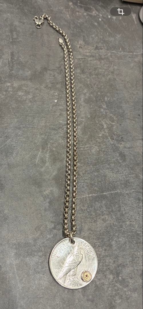 ウイングロックモルガン・ダラー ネックレス 1921年製