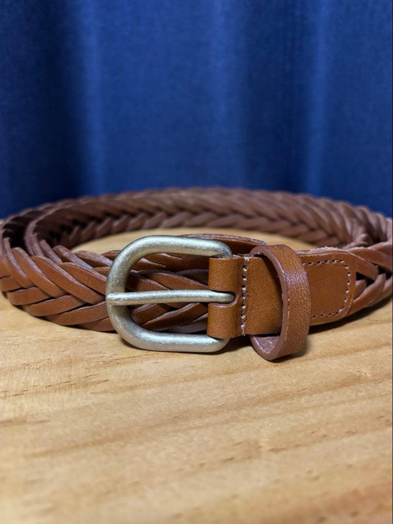 Anderson‘s　ラウンドバックル メッシュベルト