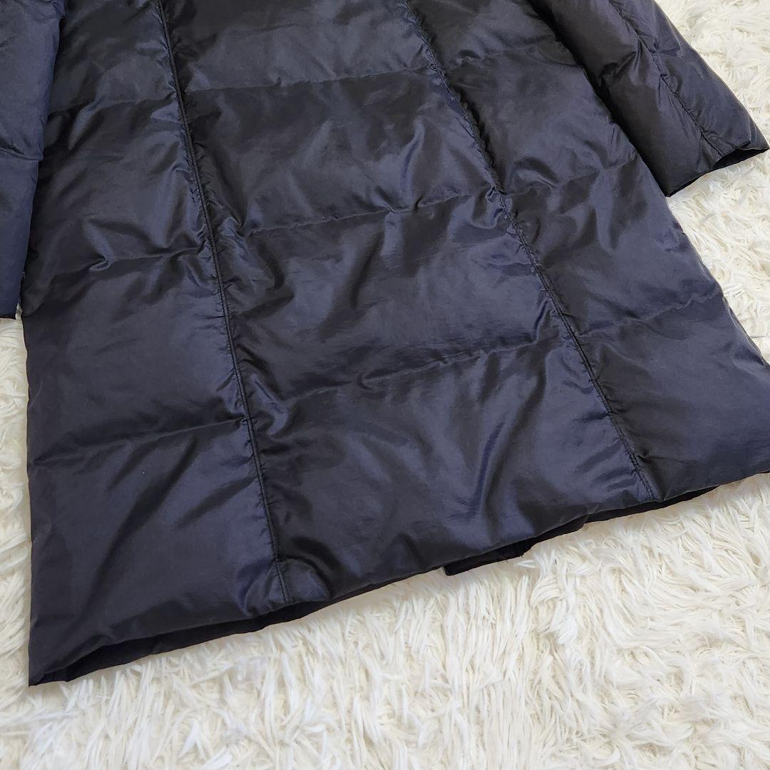 【訳あり美品】アクアスキュータム 黄金比 3WAY ダウンコート フード ファー