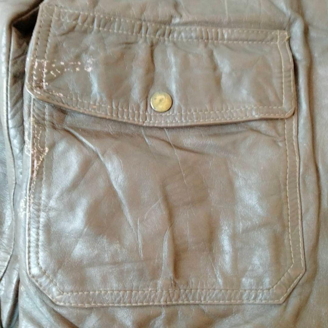 90s vintage【y2k】G1　A2　フライトジャケット　レザージャケット