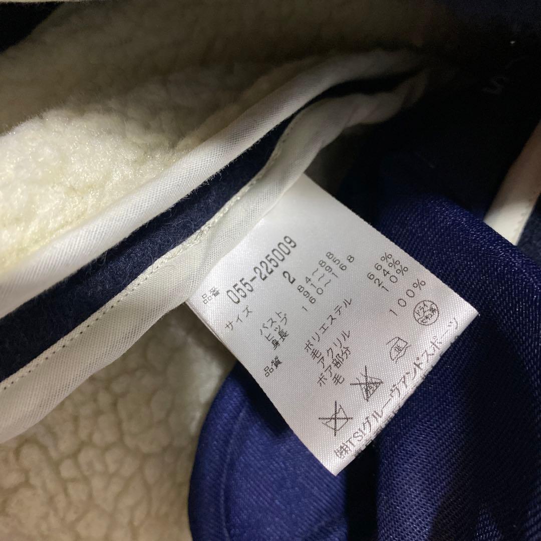 パーリーゲイツ♡コート♡アウター♡ネイビー♡ワッペン♡L