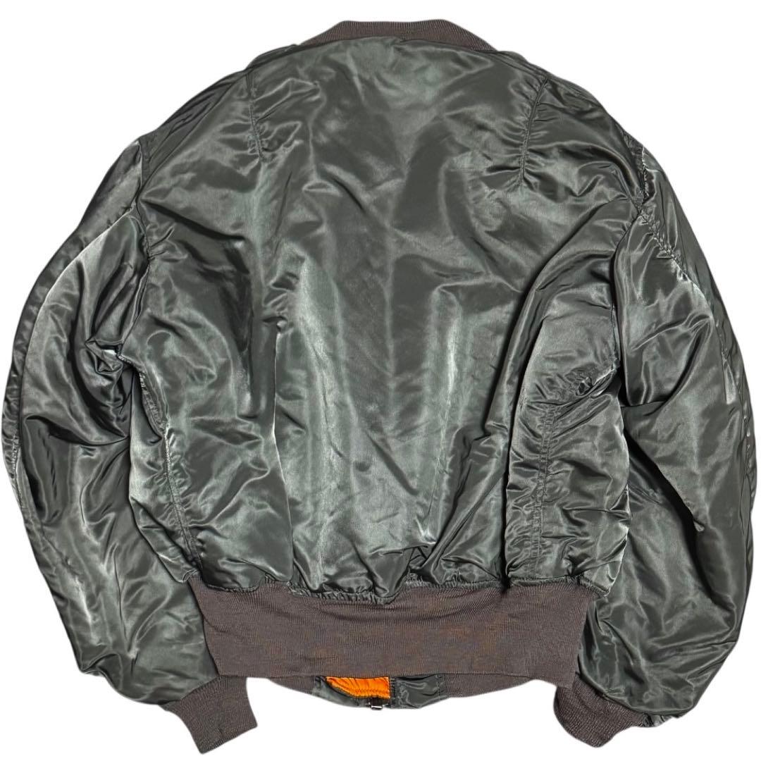 稀少 ALPHA 米国製 68モデル 復刻 MA-1 リバーシブル Dタイプ L