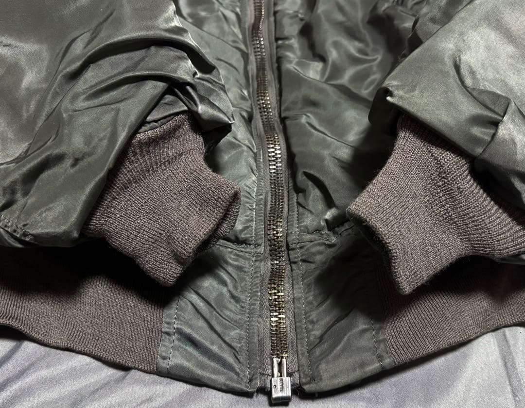 稀少 ALPHA 米国製 68モデル 復刻 MA-1 リバーシブル Dタイプ L