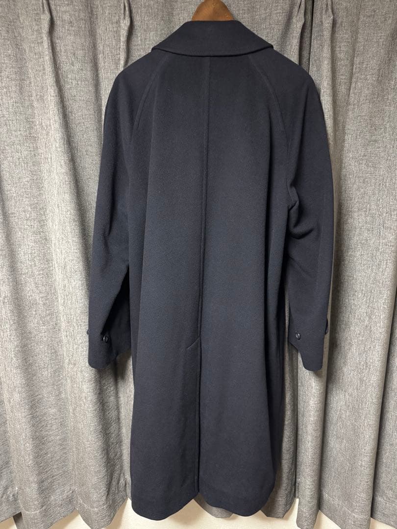 AC012 カシミヤ100%Burberry バーバリー ホースロゴコート XL