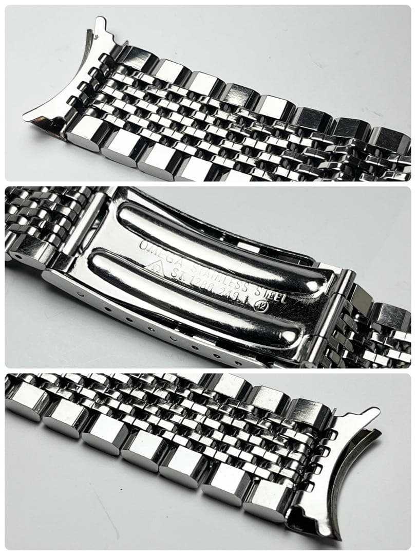 ★美品★OMEGA オメガ純正 ステンレスベルト 1286.249.1