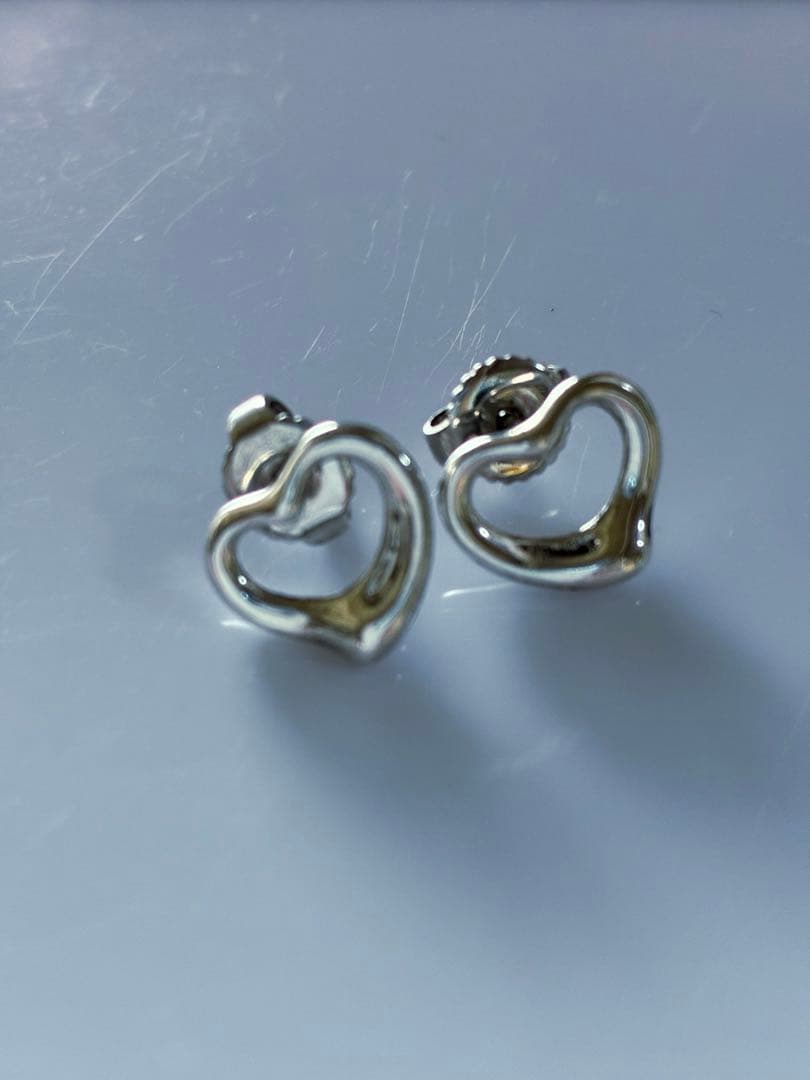 ティファニー　オープンハートピアス　925シルバー