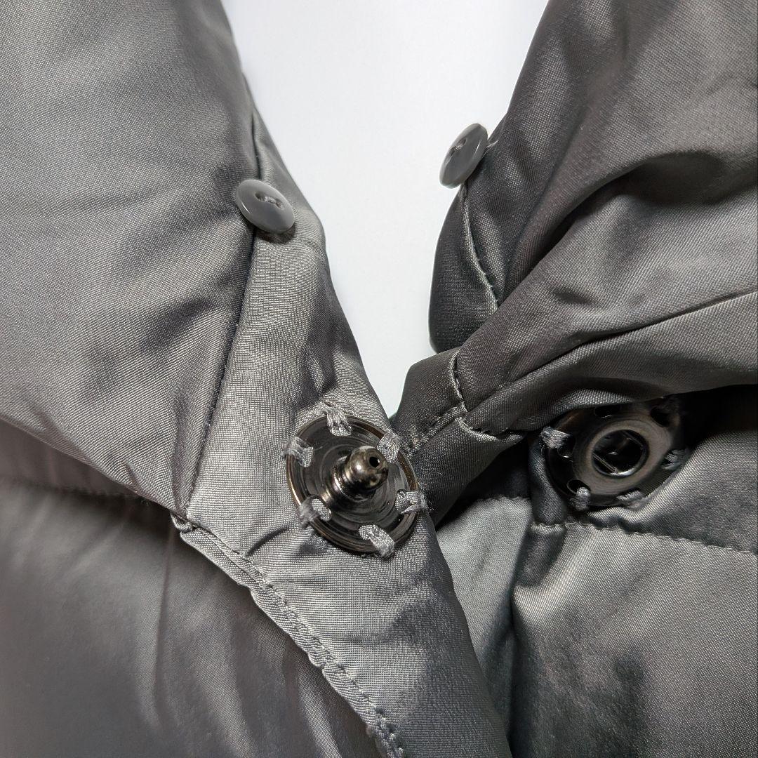 Theory luxe ダークグレー ロングダウンジャケットコート　38（M）