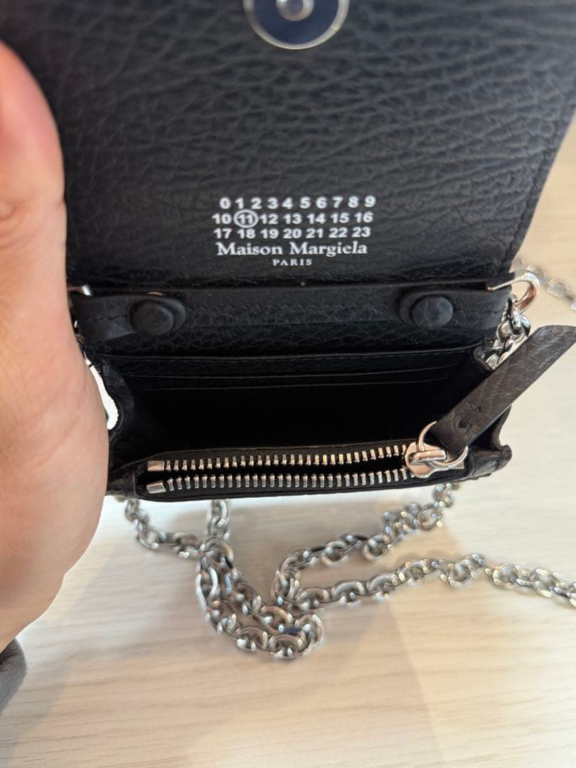 【R催3】MAISON MARGIELA ミニチェーンショルダーバッグ　美品