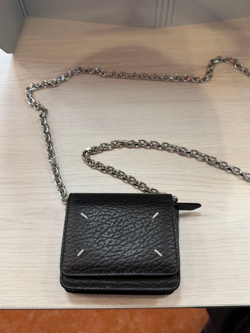 【R催3】MAISON MARGIELA ミニチェーンショルダーバッグ　美品