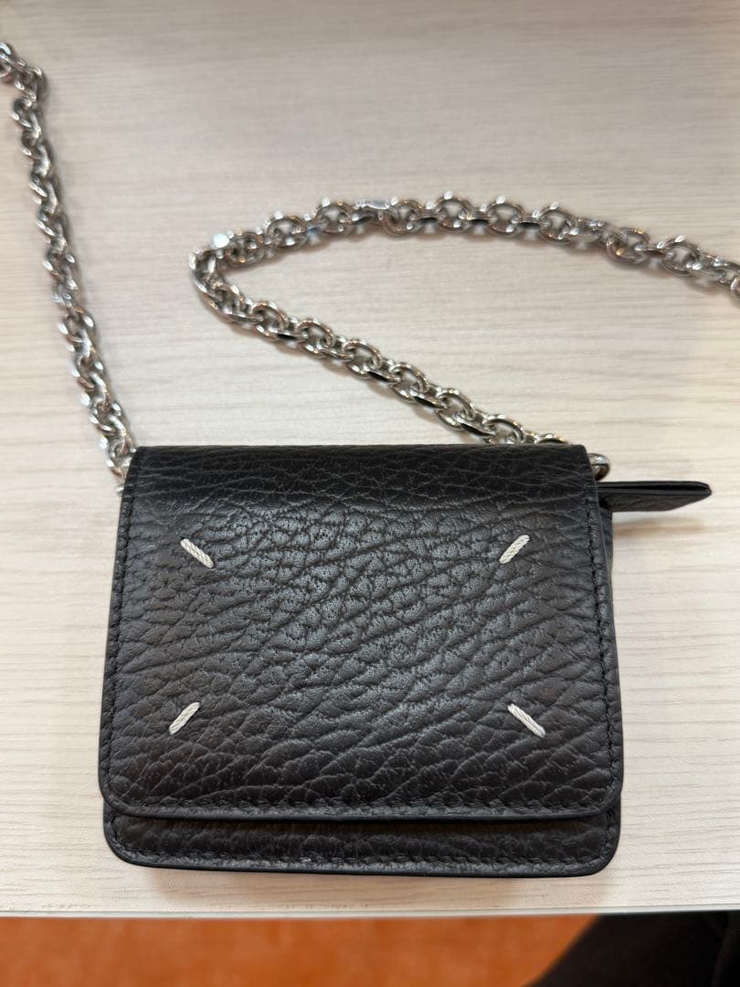 【R催3】MAISON MARGIELA ミニチェーンショルダーバッグ　美品