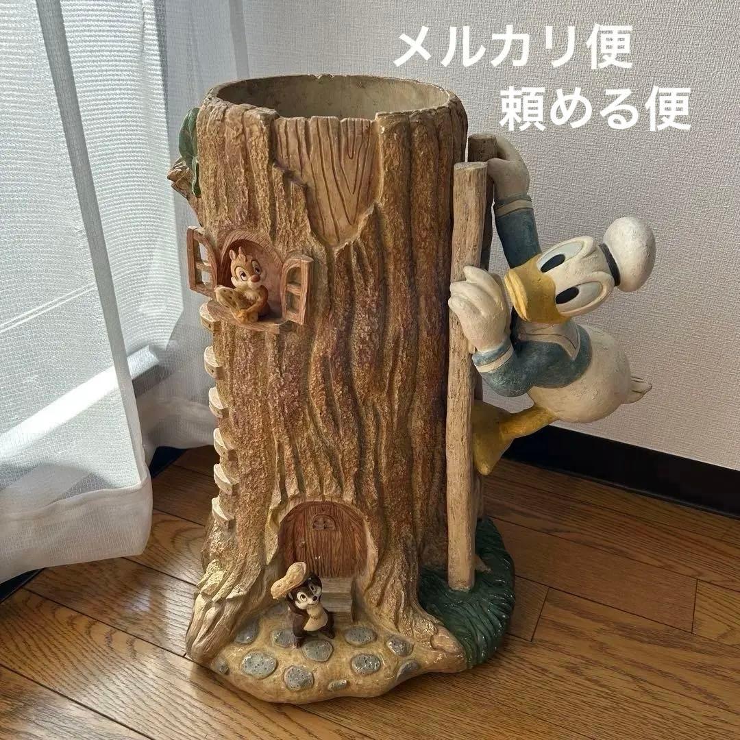 【希少品】セトクラフトドナルドとチップとデール傘立て