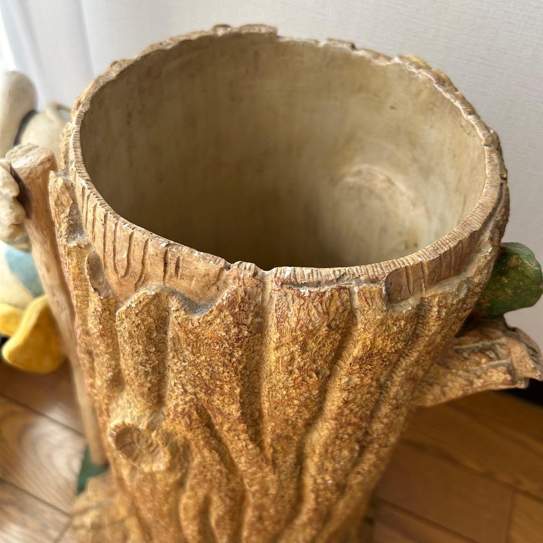 【希少品】セトクラフトドナルドとチップとデール傘立て