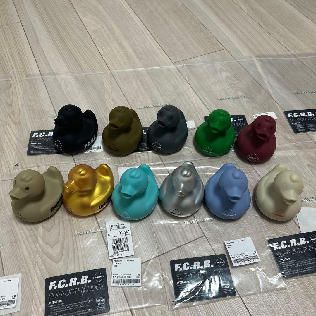 FCRB セット ブリストル アヒル Rubber Duck ラバーダック