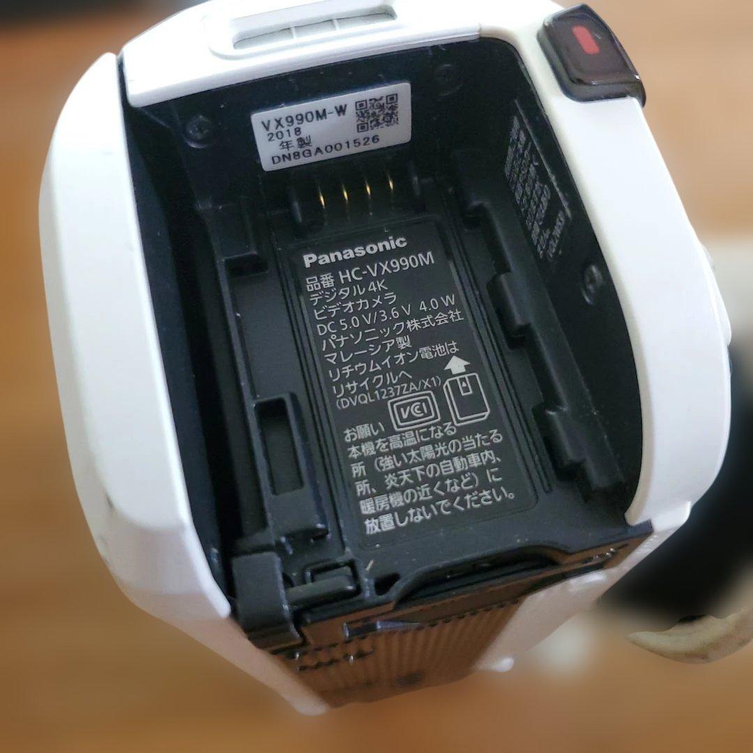 Panasonic HC-VX990M　4Kビデオカメラ