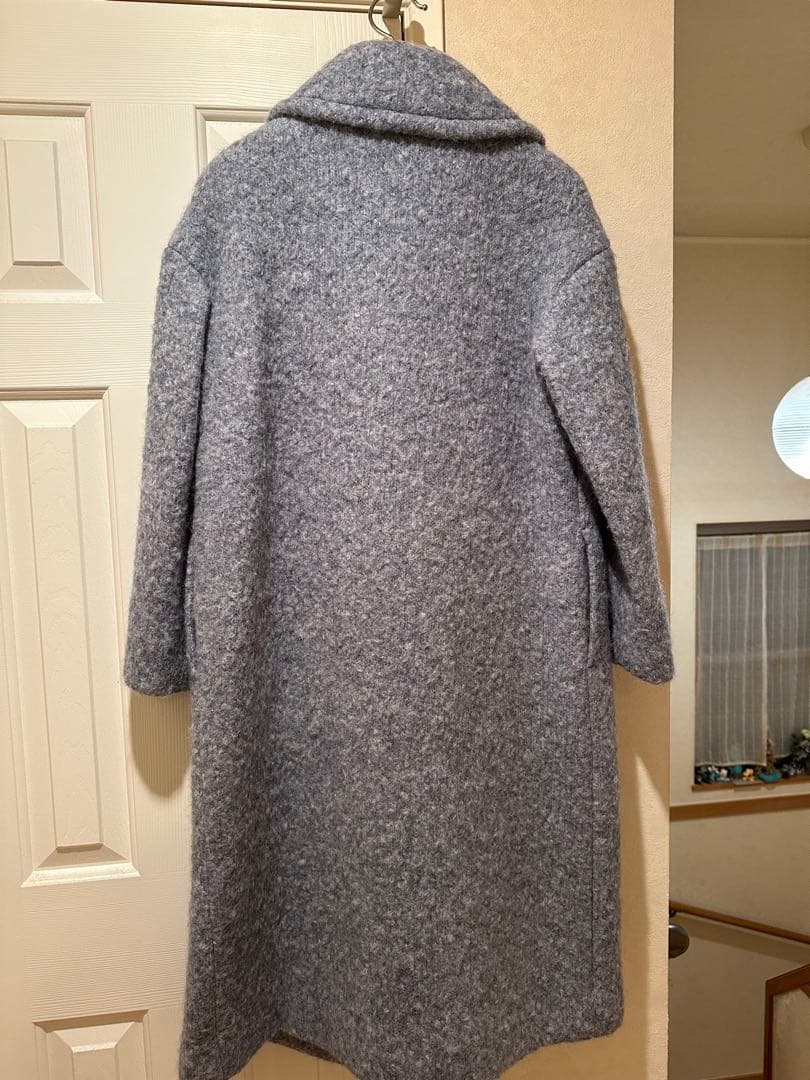 ★EPOCA★エポカ★アルパカウールコート★ブルーグレー★